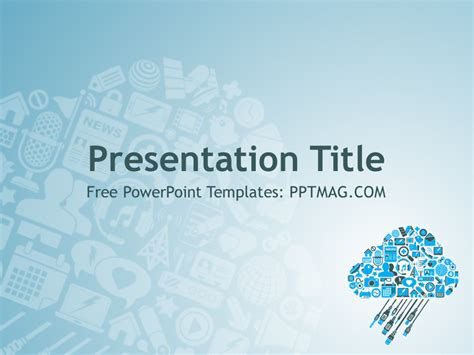 cloud computing powerpoint template prezentr