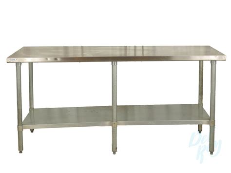 stainless work table  undershelf  party rentals resource company