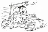 Flintstone Flintstones Barney Pebbles Hanna Barbera Coloringhome sketch template