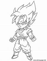 Coloring Ball Super Dragon Saiyan Pages Printable sketch template