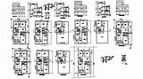 Autocad Apartment Drawings Plan Elevation Housing 2d Section Floor  Cadbull Description sketch template