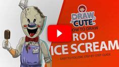 draw rod ice scream draw  cute  coloring ice scream