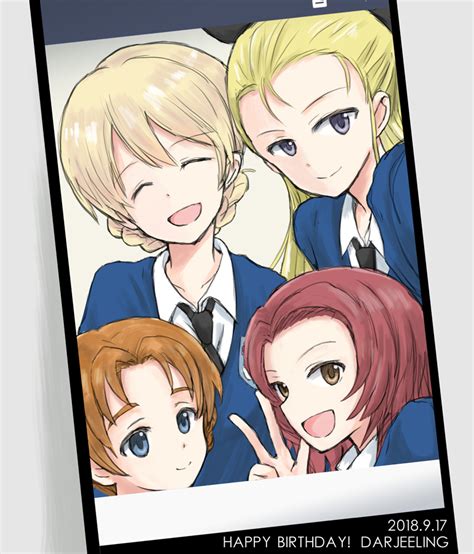 Darjeeling Orange Pekoe Rosehip And Assam Girls Und Panzer Drawn