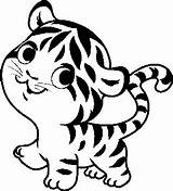 Tiger Baby Cartoon Coloring Pngkit Automatically Start Transparent Click Doesn Please If sketch template