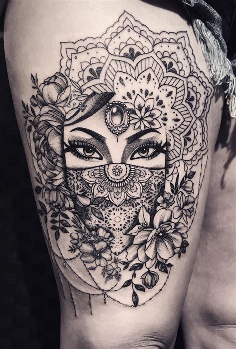 awesome mandala tattoo ideas  tattoo artists eloise mil  une thigh