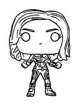 Marvel Funko Coloriages Morningkids sketch template
