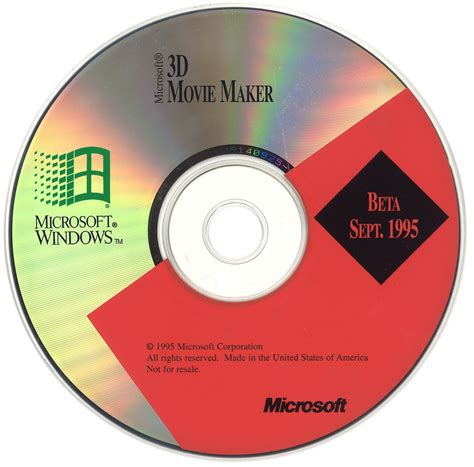 3d movie maker sept 1995 beta microsoft free download