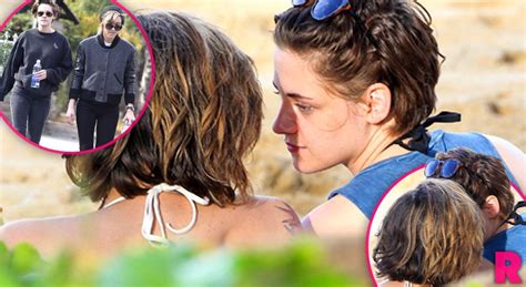 is kristen stewart a lesbian see photos of the actress kissing her