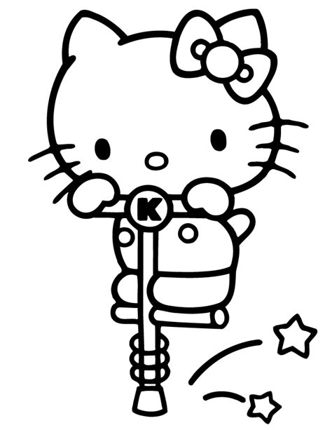 printable  kitty coloring pages love  kitty coloring
