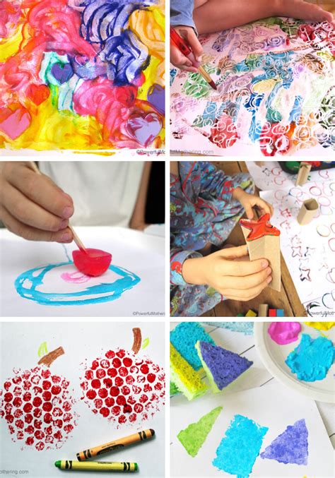 fun  home art projects  toddlers  home   school