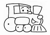 Train Coloring Preschool Kindergarten Pages Preschoolcrafts Kids Easy Baby sketch template