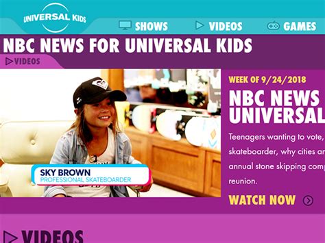 kidscreen archive universal kids nbc news launch newscast  kids