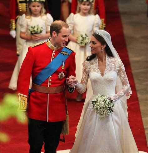 Kate Middleton Looks Bridal As She And Prince William