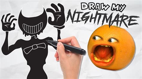 annoying orange draw  life nightmare edition shocktober youtube