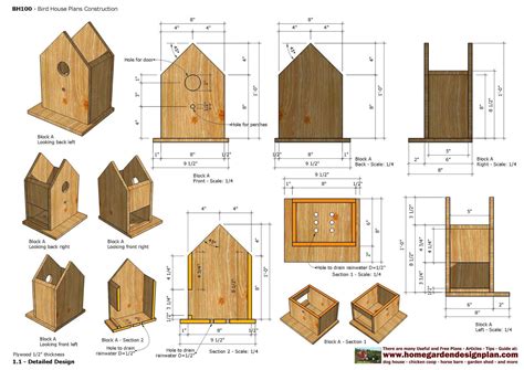 printable birdhouse plans
