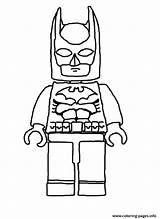 Lego Coloring Batman Movie Adventure Big Pages Simple Printable Color Children Kids Funny sketch template