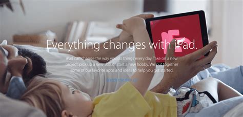 apple debuts change  ipad ad campaign  website  highlight apps accessories