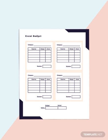 printable event planner template word apple pages templatenet