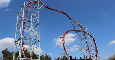 sky scream roller coaster at holiday park germany