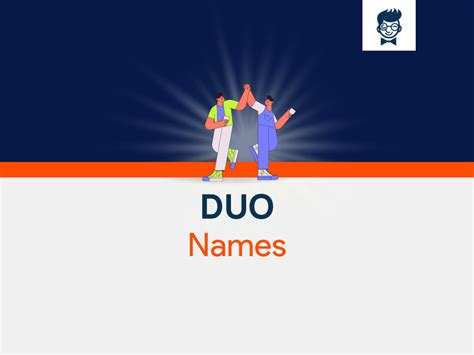 duo names  catchy  cool names brandboy