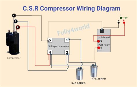 compressor wiring diagram
