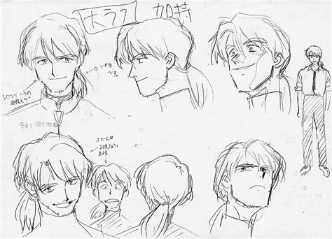 Ryoji Kaji Facial Expressions 2 Neon Genesis Evangelion