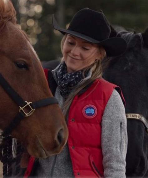 Amber Marshall Heartland S14 Amy Fleming Red Vest