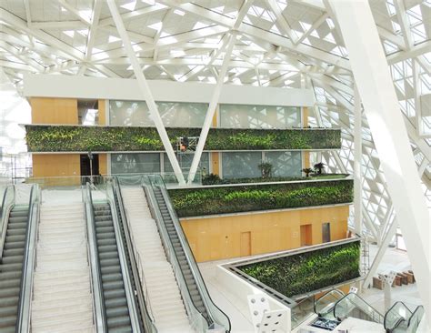 kafd conference center indoor riyadh vertical garden patrick blanc