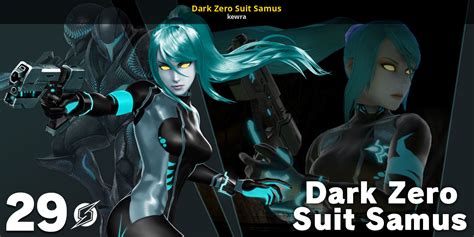 dark  suit samus super smash bros ultimate mods