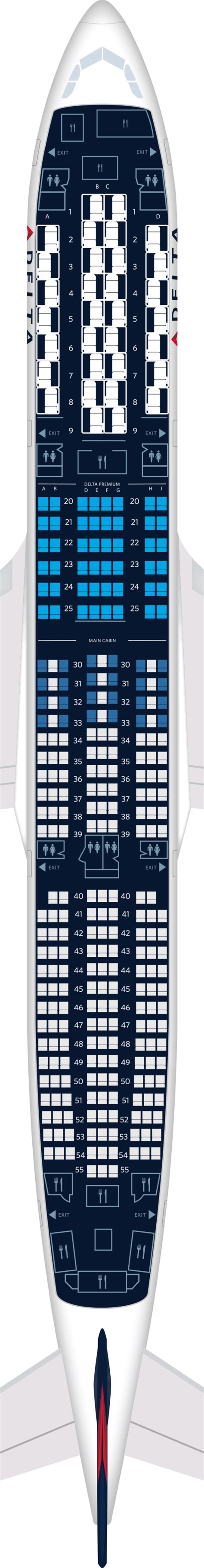 airbus  aircraft seat maps specs amenities delta air lines