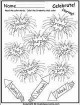 Fireworks Free4classrooms Firework Tracing sketch template