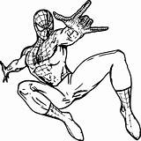 Wecoloringpage Spiderman sketch template