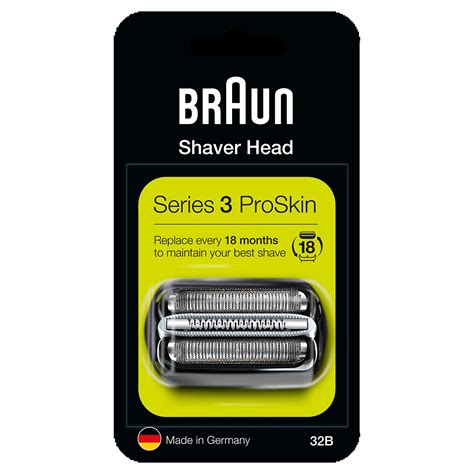braun series   electric shaver head replacement black compatible  series  shavers