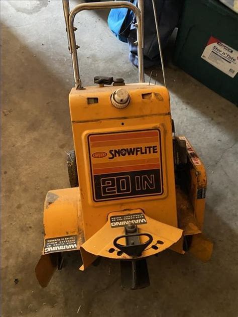snowflite   snow blower nex tech classifieds