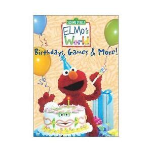 elmos world birthdays games  dvd   ebay