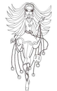 scary mermaid coloring pages