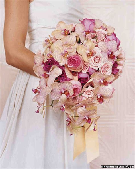 orchid bouquets martha stewart weddings