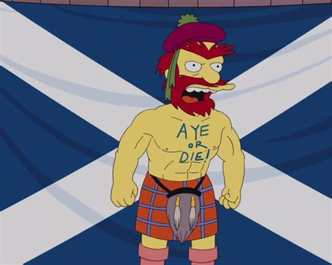 The Simpsons Character Groundskeeper Willie Releases Video