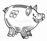 Spaarvarken Salvadanaio Porcellino Sparschwein Imposte Tasse Esente Significa Zona Lizenzfreie Fumetto Cartoon Belastingvrije Betekent Illustrazione Grafiken sketch template