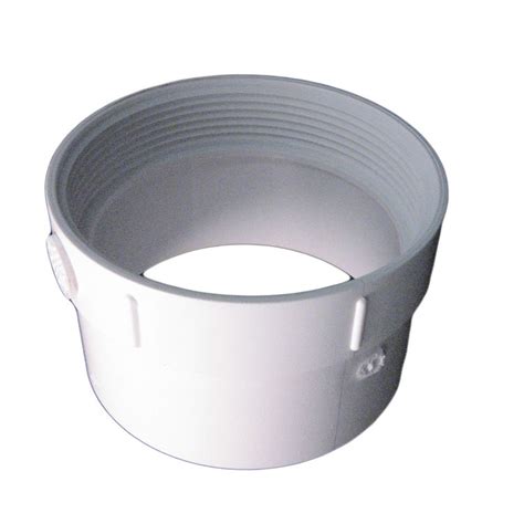 6 inch pvc sewer and drain female adapter plumbersstock