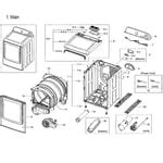 samsung dvgmwa  dryer parts sears partsdirect