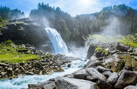 die  schoensten wasserfaelle  oesterreich mit karte  reiseuhude