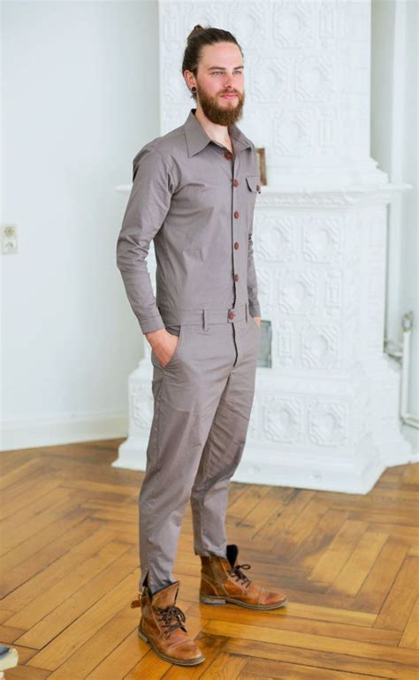 men jumpsuits ideas  pinterest mens pant suits mens