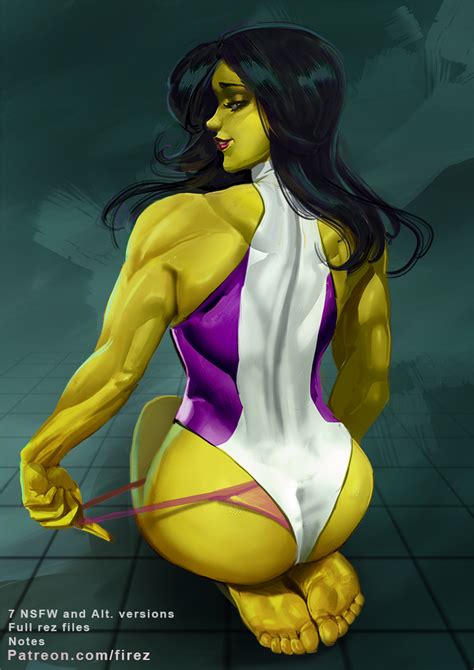 she hulk by firez hentai foundry