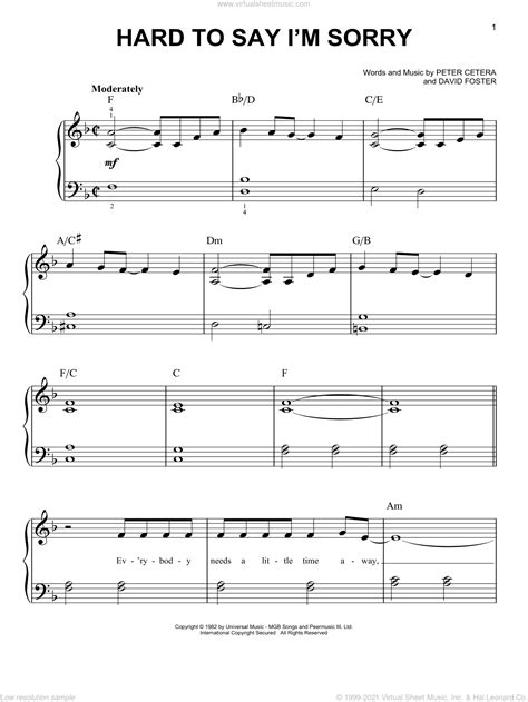 chicago hard   im  sheet   piano solo