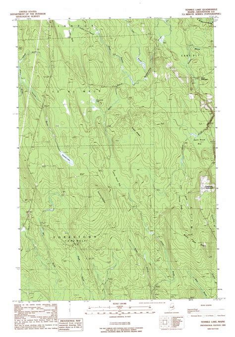 ten mile lake topographic map  usgs topo quad