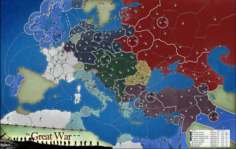 great war map