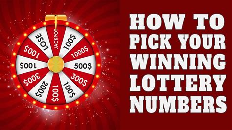 pick  winning lottery numbers youtube