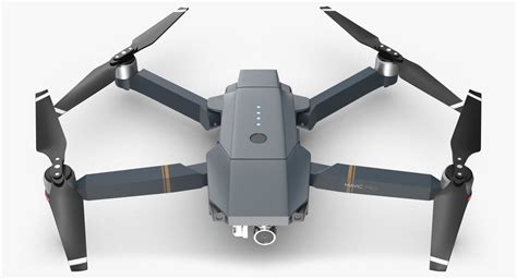 quadcopter dji mavic pro   model turbosquid