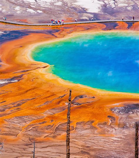 Grand Prismatic Spring 32 Surreal Travel Spots You Won T Believe